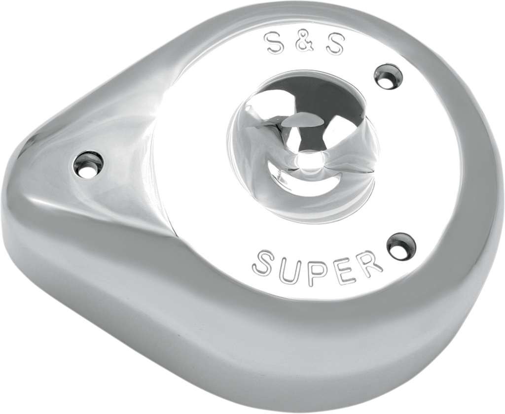 S&S CYCLE Teardrop Air Cleaner Kit - Chrome 17-0403 — image 1