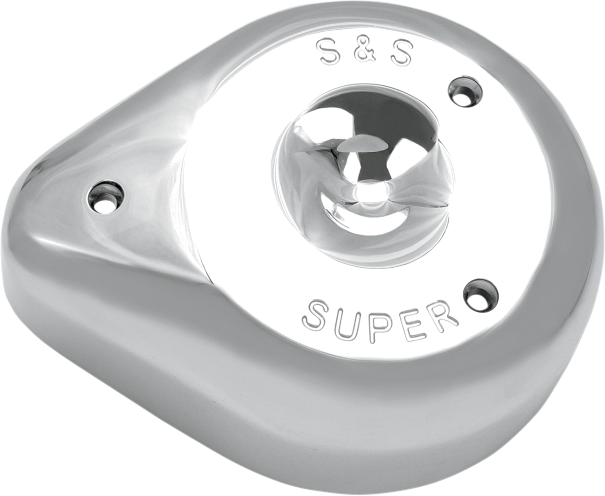 S&S CYCLE Teardrop Air Cleaner Kit - Chrome 17-0403 — image 1