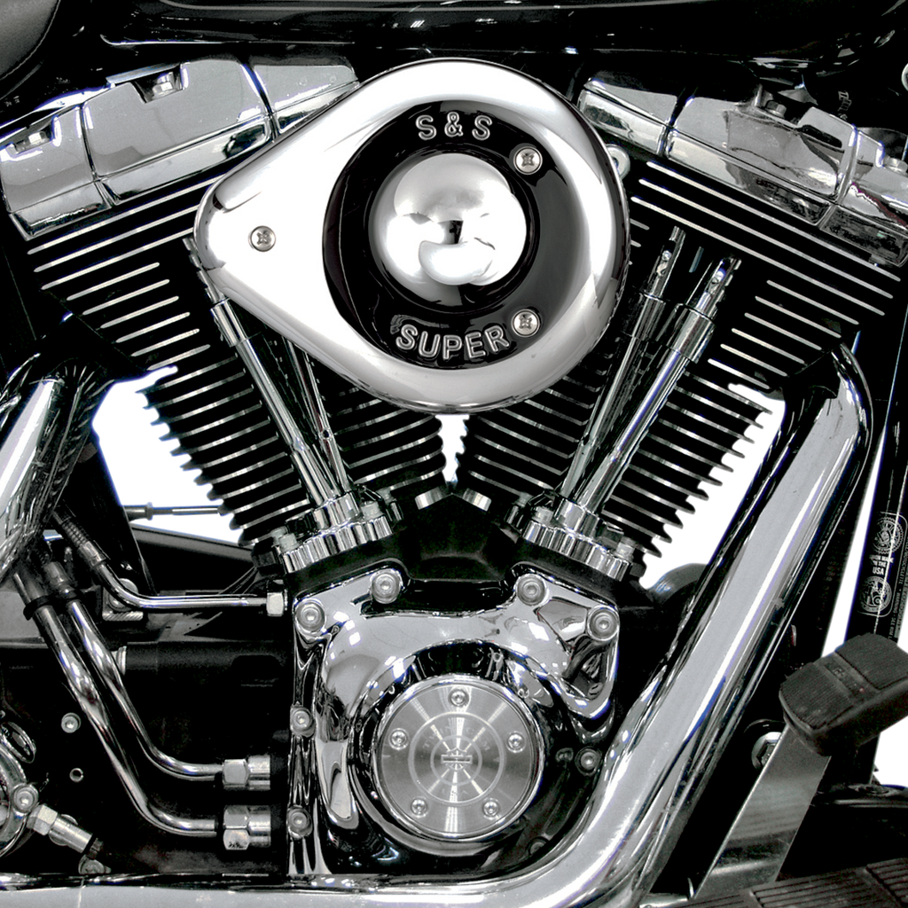 S&S CYCLE Teardrop Air Cleaner Kit - Chrome 17-0403 — image 2