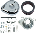 S&S CYCLE Teardrop Air Cleaner Kit - Chrome - S&S® Super E&G Carburetor Only 17-0404 — image 1
