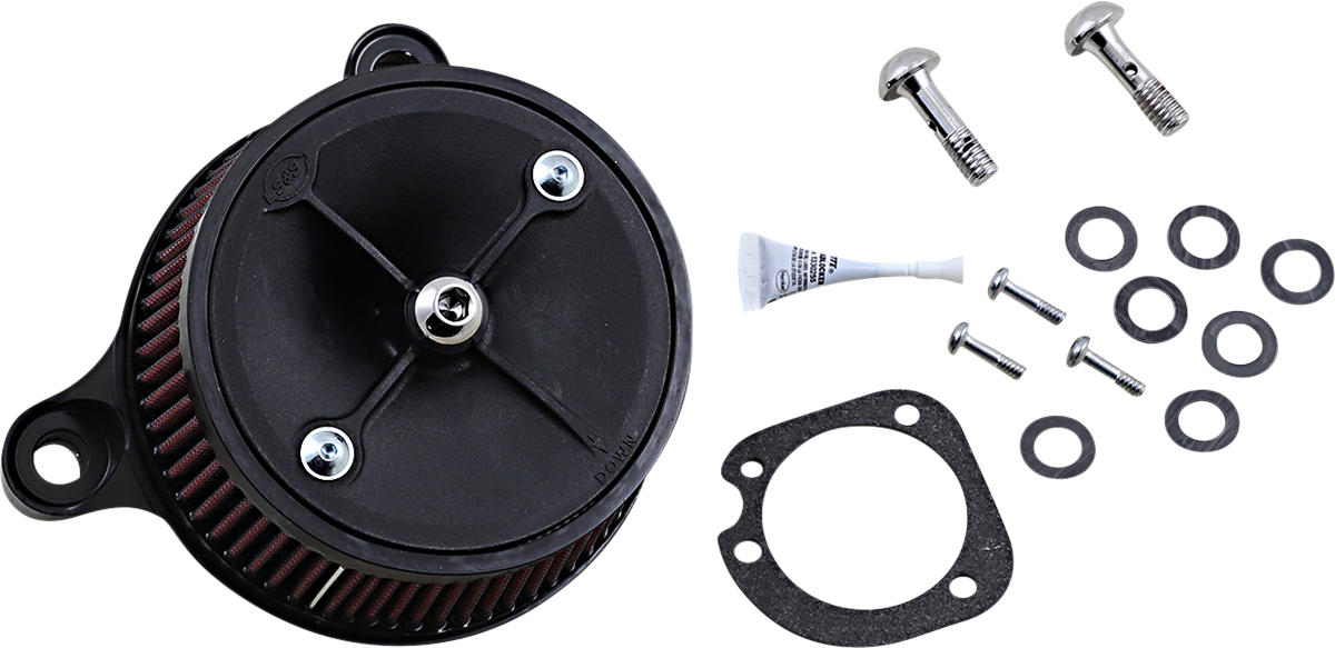 S&S CYCLE Super Stock™ Stealth Air Cleaner Kit - Black 170-0100 — image 1