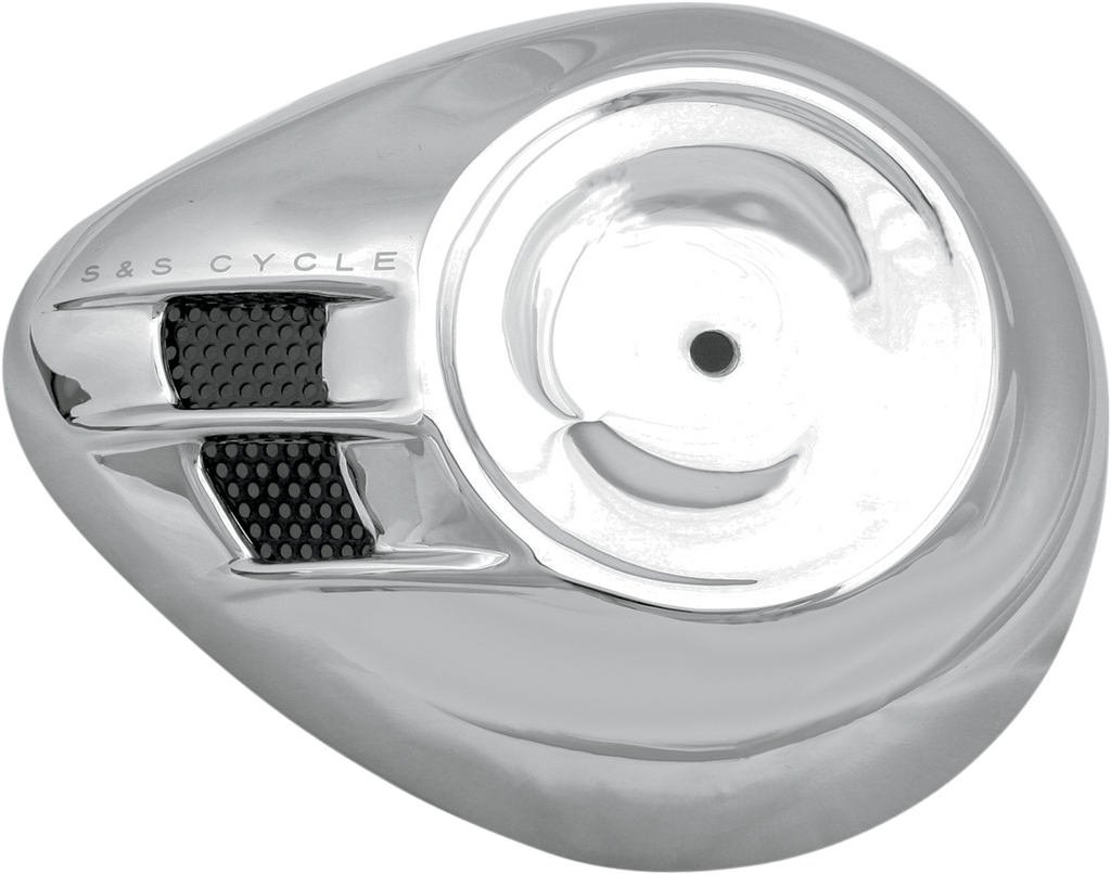 S&S CYCLE Air Cleaner Cover - Air Stream - Chrome 170-0118 — image 1