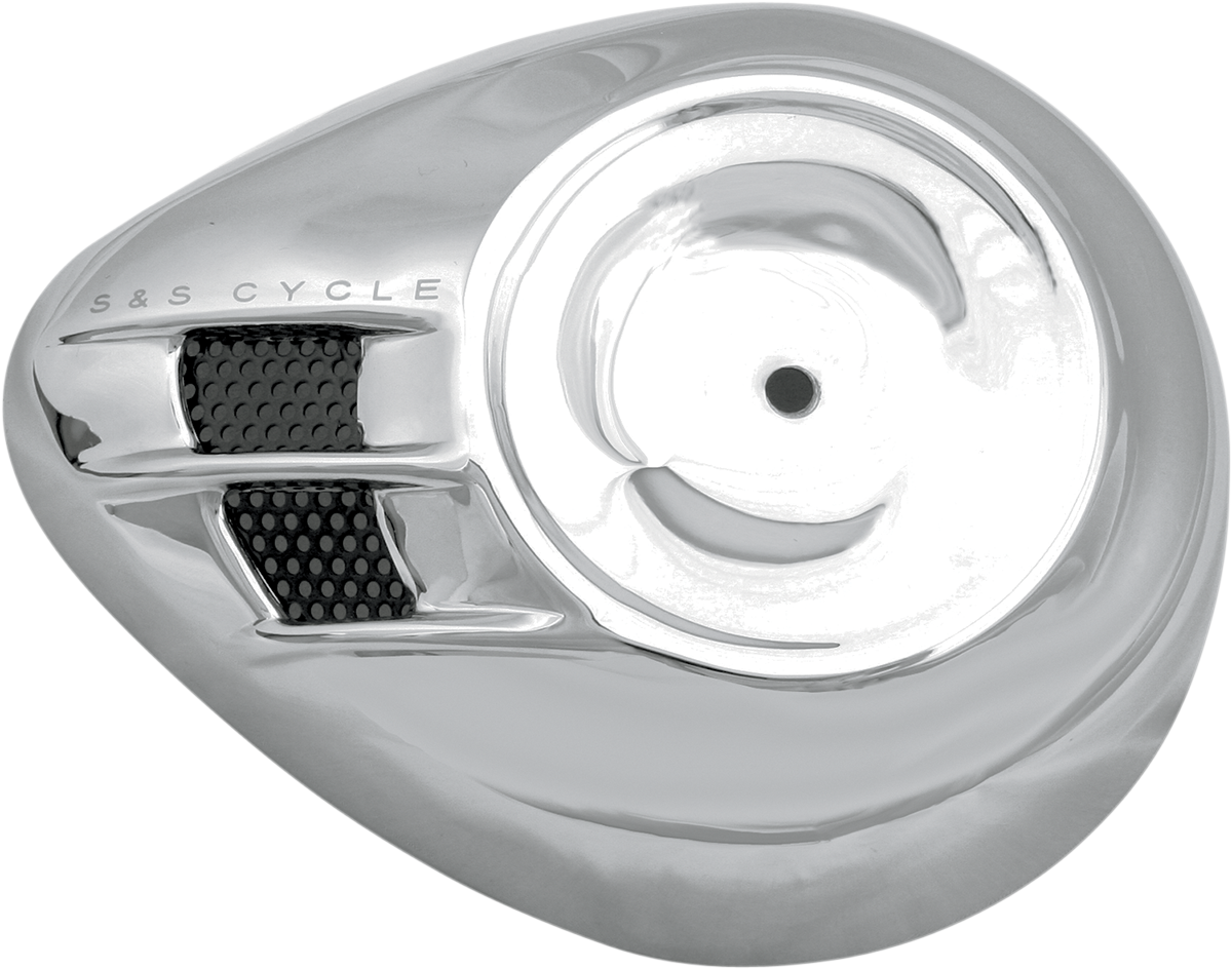 S&S CYCLE Air Cleaner Cover - Air Stream - Chrome 170-0118 — image 1