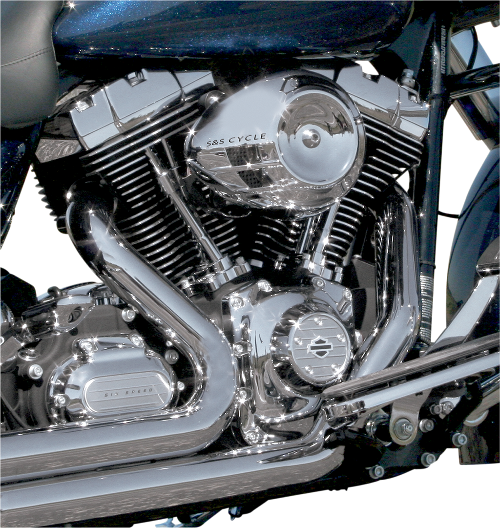 S&S CYCLE Air Cleaner Cover - Air Stream - Chrome 170-0118 — image 2