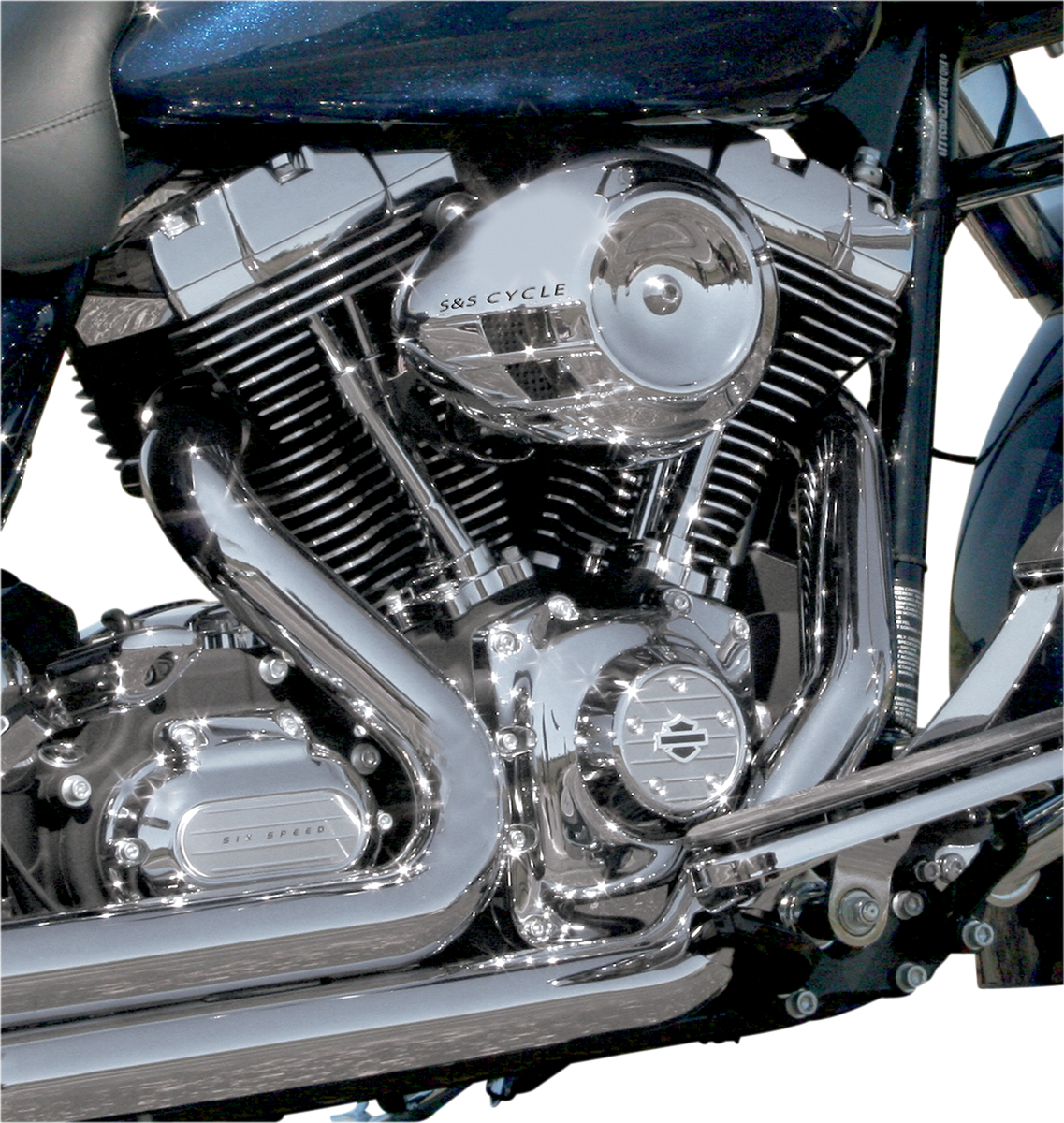 S&S CYCLE Air Cleaner Cover - Air Stream - Chrome 170-0118 — image 2