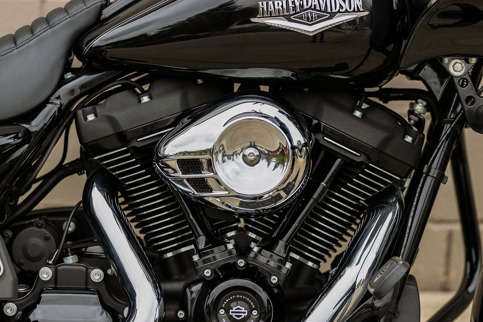 S&S CYCLE Air Cleaner Cover - Air Stream - Chrome 170-0118 — image 4