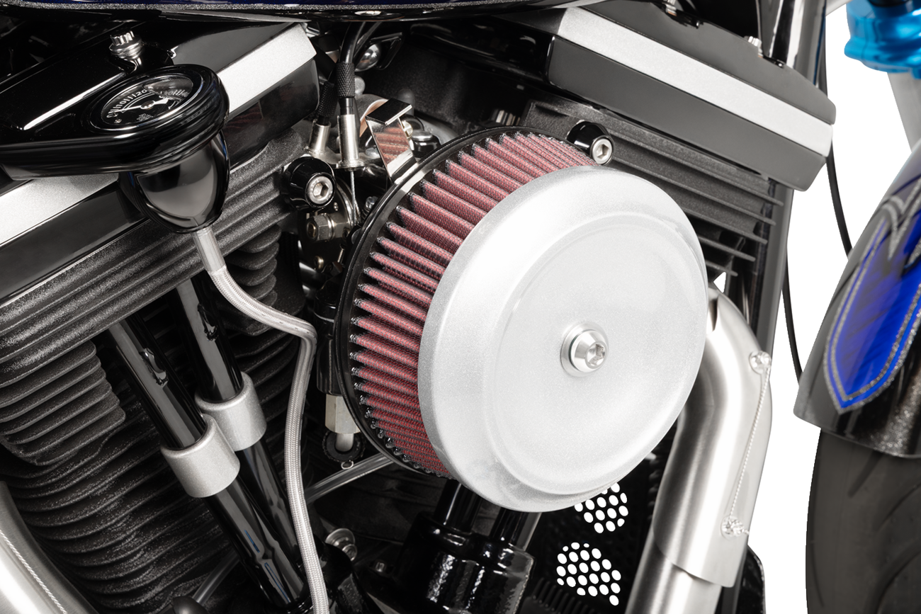 S&S CYCLE Air Cleaner Cover - Bob Dish - Chrome 170-0119 — image 2