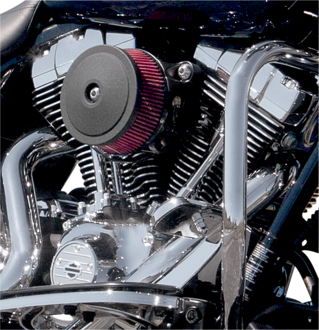S&S CYCLE Air Cleaner Cover - Bob Dome - Black 170-0124 — image 2