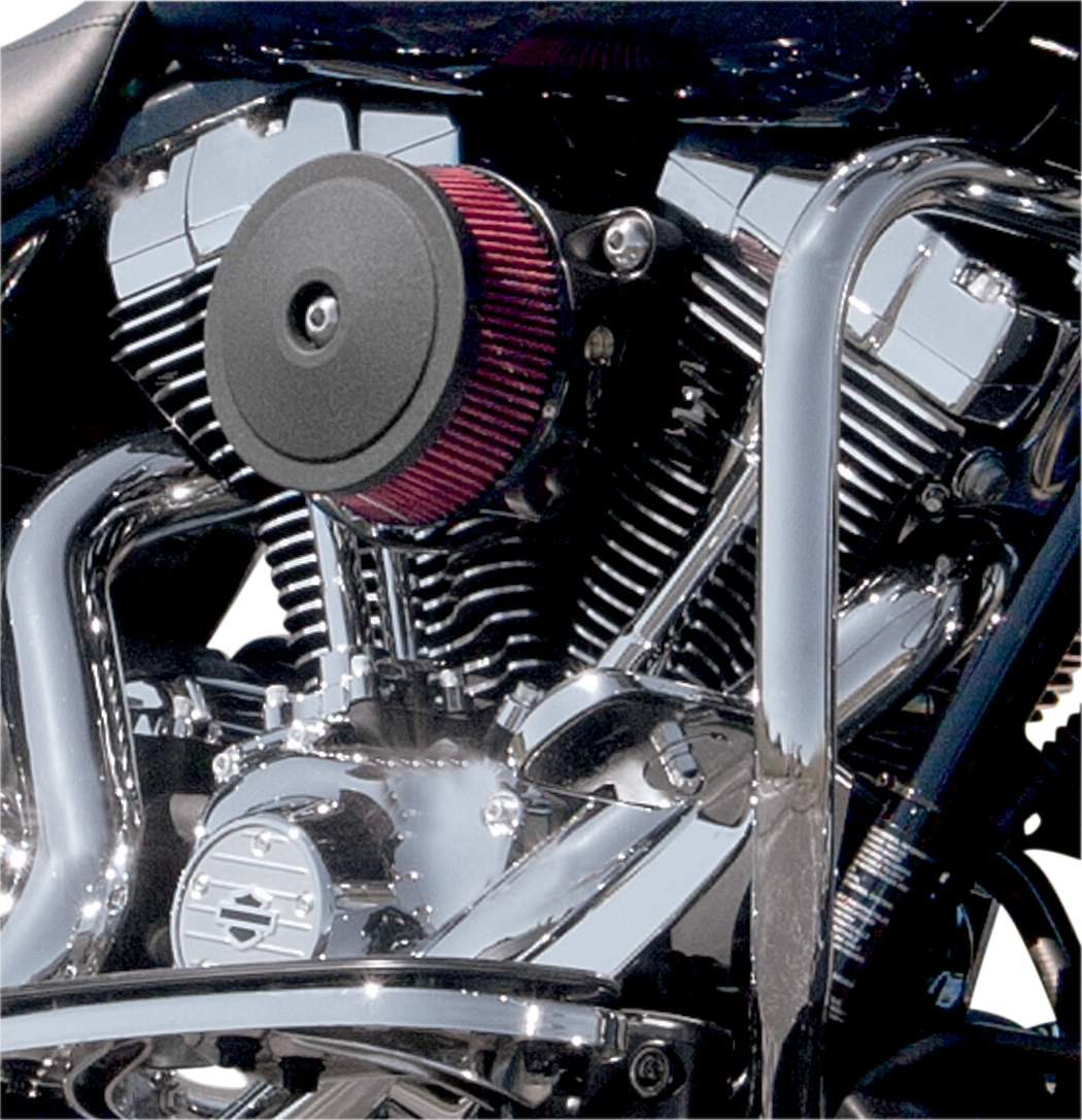 S&S CYCLE Air Cleaner Cover - Bob Dome - Black 170-0124 — image 2