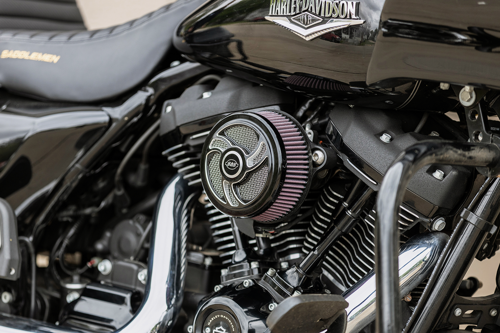 S&S CYCLE Air Cleaner Cover - Torker - Black 170-0206 — image 3