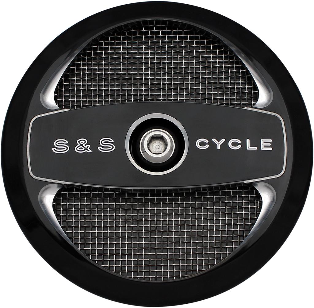 S&S CYCLE Air Cleaner Cover - Air 1 - Black 170-0214 — image 1