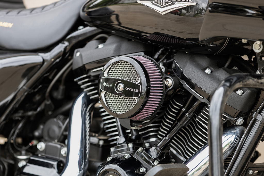 S&S CYCLE Air Cleaner Cover - Air 1 - Black 170-0214 — image 2