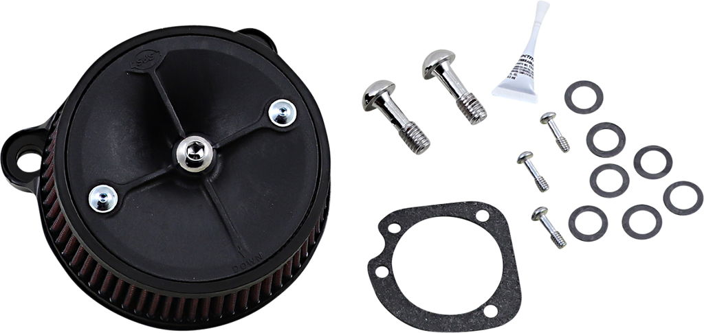 S&S CYCLE Super Stock™ Stealth Air Cleaner Kit - Black 170-0302E — image 2