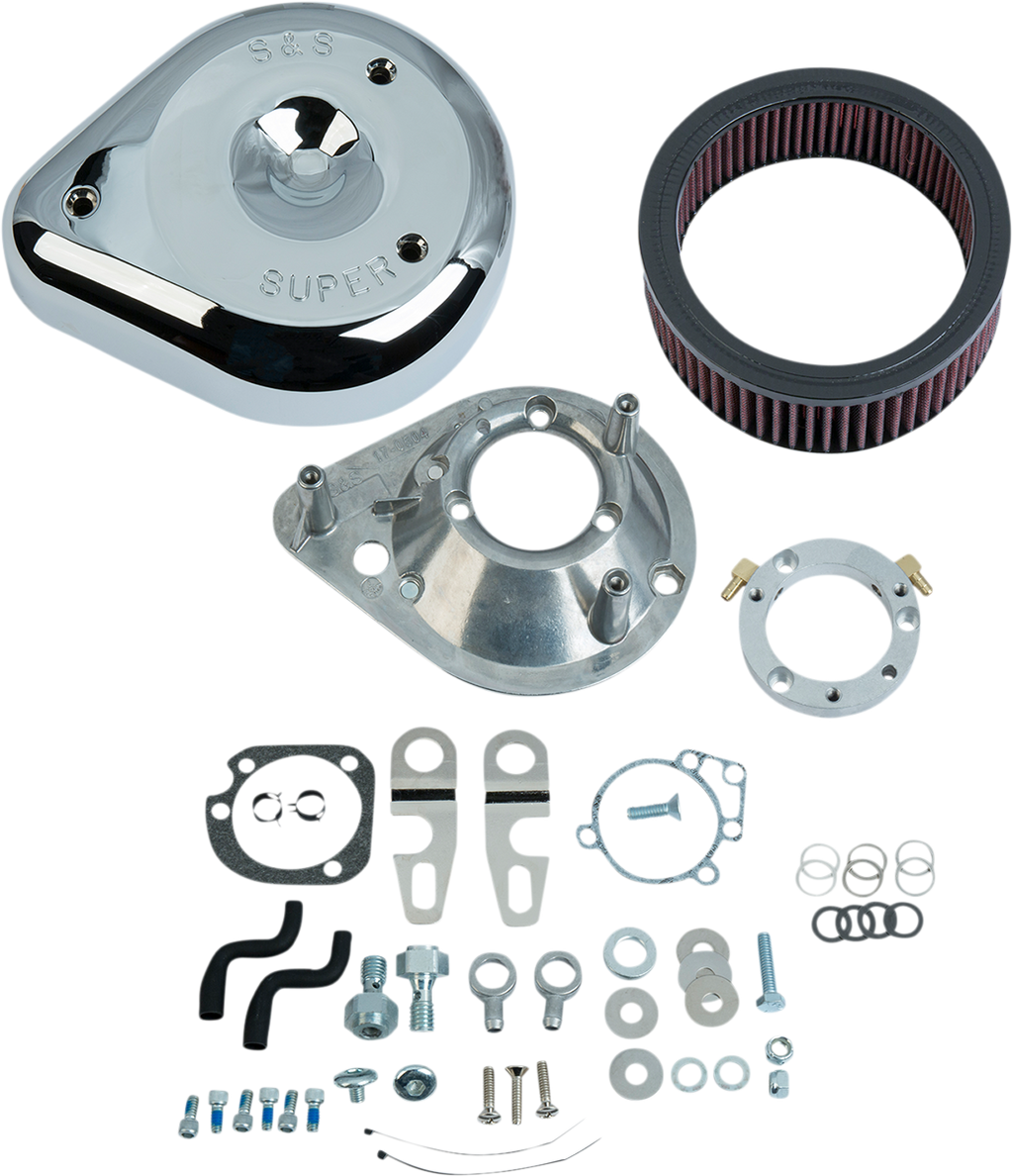 S&S CYCLE Teardrop Air Cleaner - Chrome 170-0306E — image 1