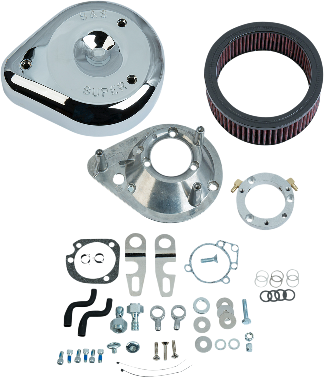 S&S CYCLE Teardrop Air Cleaner - Chrome 170-0306E — image 1