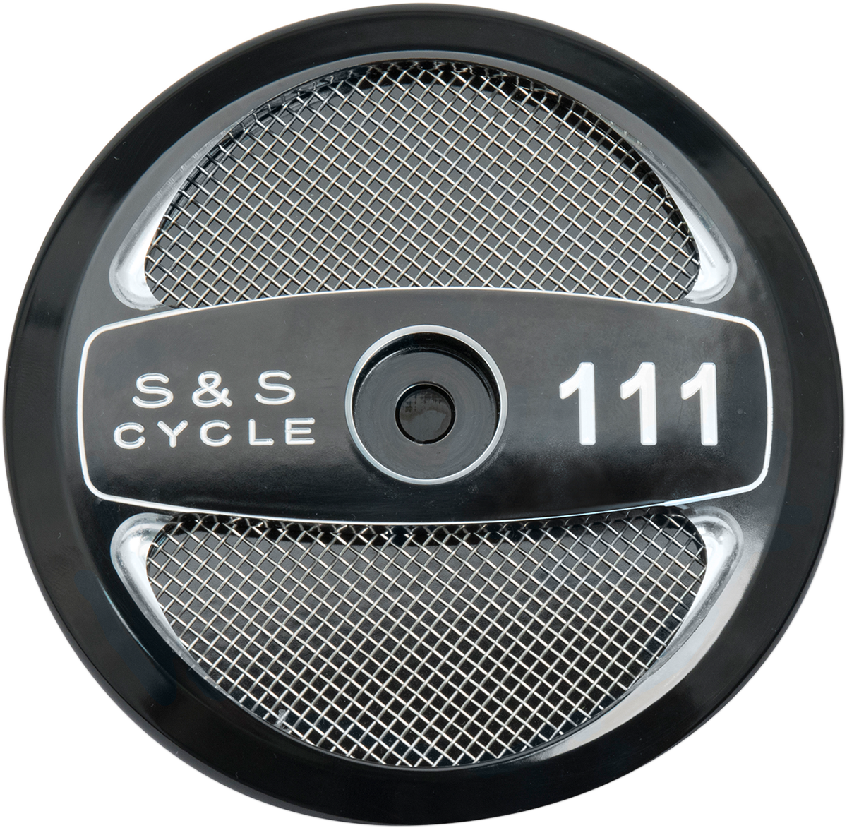 S&S CYCLE Stealth Air Cleaner Cover - Black - 111" 170-0319 — image 1