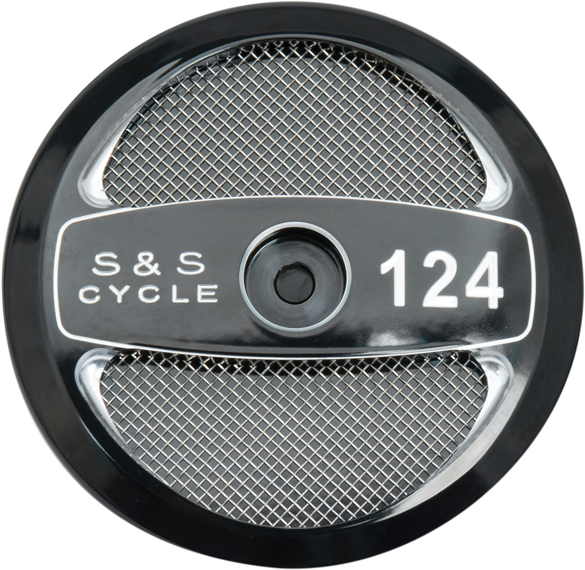 S&S CYCLE Stealth Air Cleaner Cover - Black - 124" 170-0321 — image 1