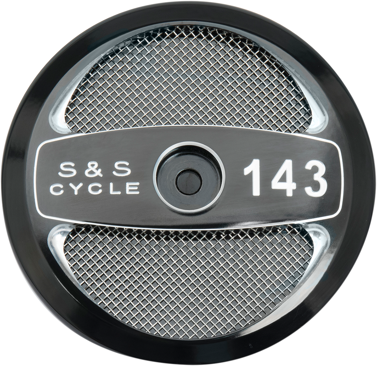 S&S CYCLE Stealth Air Cleaner Cover - Black - 143" 170-0323 — image 1