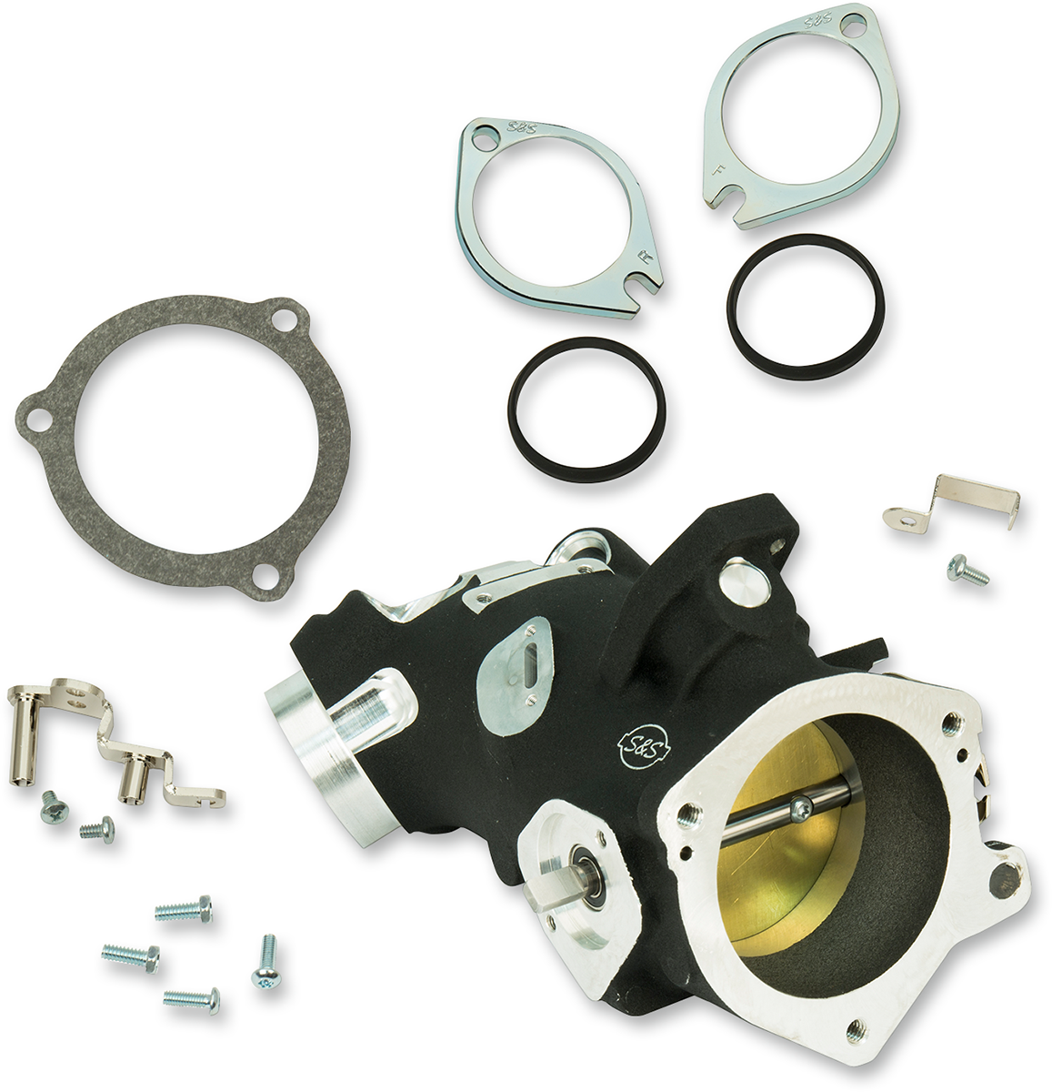 S&S CYCLE Throttle Hog Cable Operated Throttle Body Kit - Black - 66 mm 170-0342 — image 2
