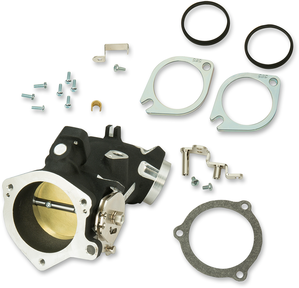 S&S CYCLE Throttle Hog Cable Operated Throttle Body Kit - Black - 58 mm - 124" Engine 170-0345 — image 1