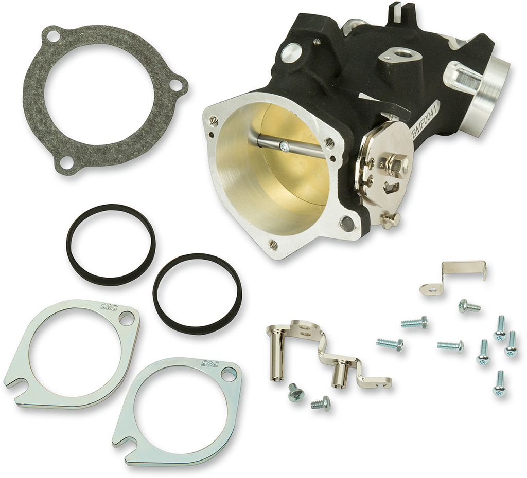S&S CYCLE Throttle Hog Cable Operated Throttle Body Kit - Black - 66 mm 170-0349 — image 1