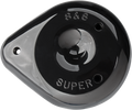 S&S CYCLE Teardrop Air Cleaner Cover - Gloss Black 170-0384A — image 1