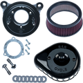 S&S CYCLE Mini Teardrop Stealth Air Cleaner Kit - Gloss Black 170-0438 — image 1