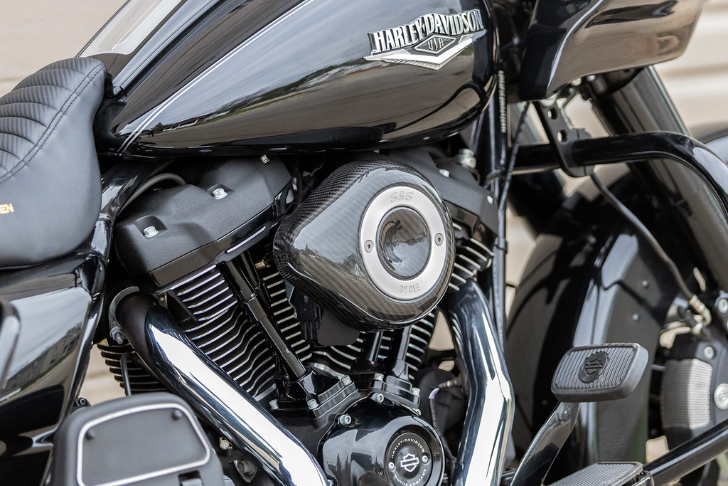 S&S CYCLE Air Cleaner Cover - Mini Teardrop - Carbon Fiber 170-0501 — image 4