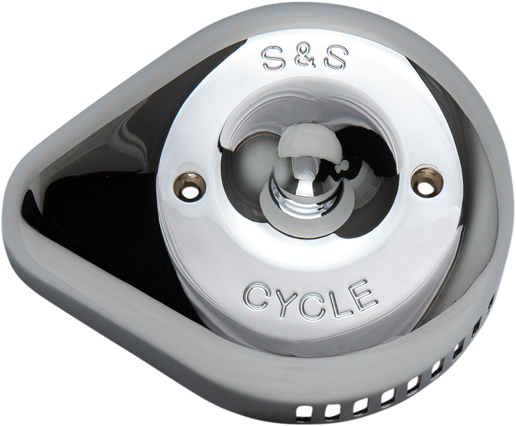 S&S CYCLE Air Cleaner Cover - Slasher - Chrome 170-0532 — image 1