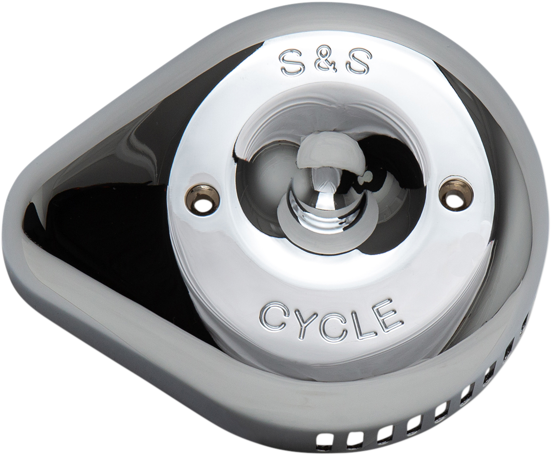 S&S CYCLE Air Cleaner Cover - Slasher - Chrome 170-0532 — image 1