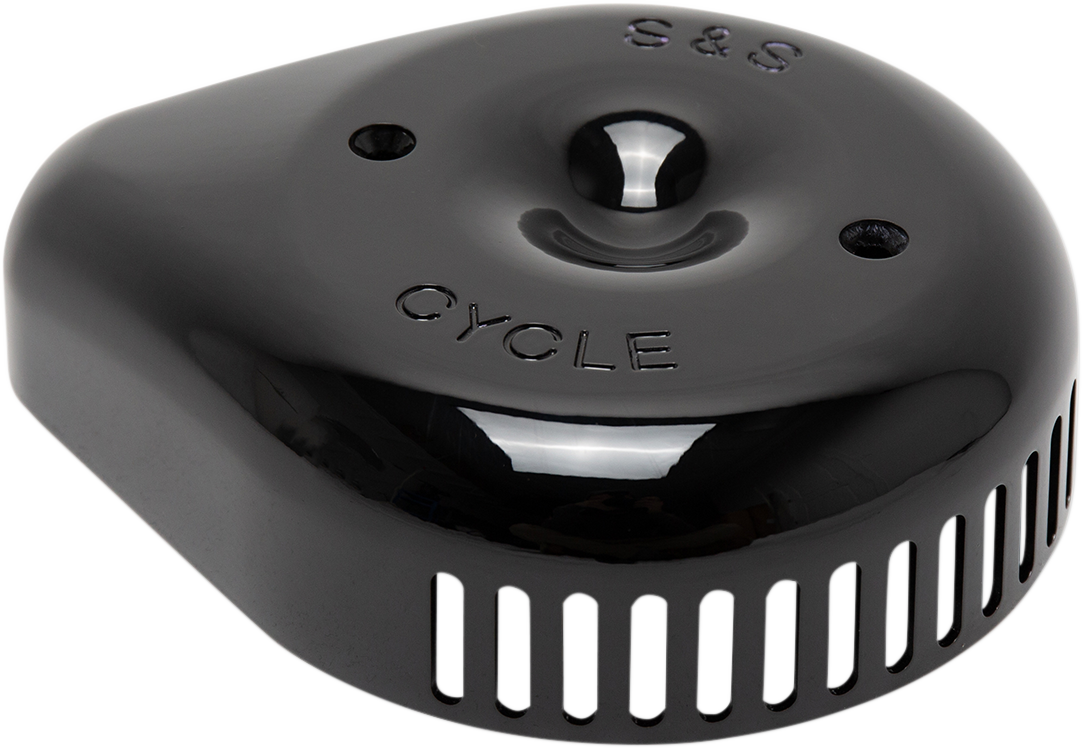 S&S CYCLE Air Cleaner Cover - Slasher - Black 170-0533 — image 2