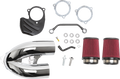 S&S CYCLE Tuned Induction Air Cleaner Kit - Chrome 170-0566A — image 1