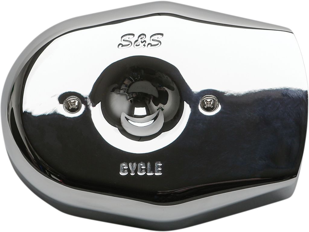 S&S CYCLE Air Cleaner Cover - Tribute - Chrome 170-0592 — image 1