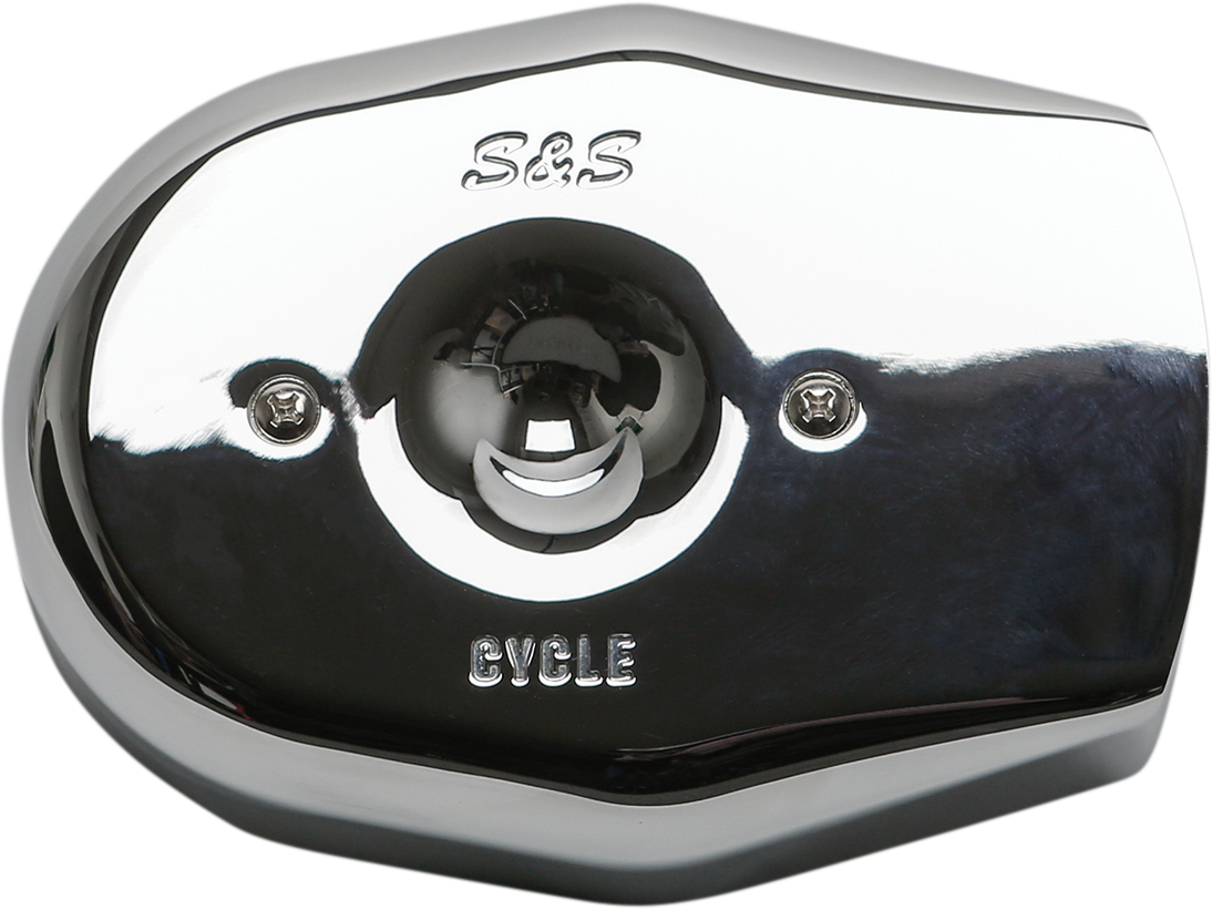 S&S CYCLE Air Cleaner Cover - Tribute - Chrome 170-0592 — image 1
