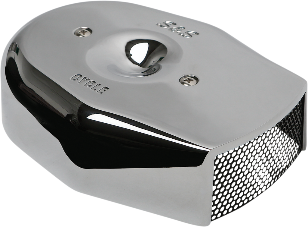 S&S CYCLE Air Cleaner Cover - Tribute - Chrome 170-0592 — image 2