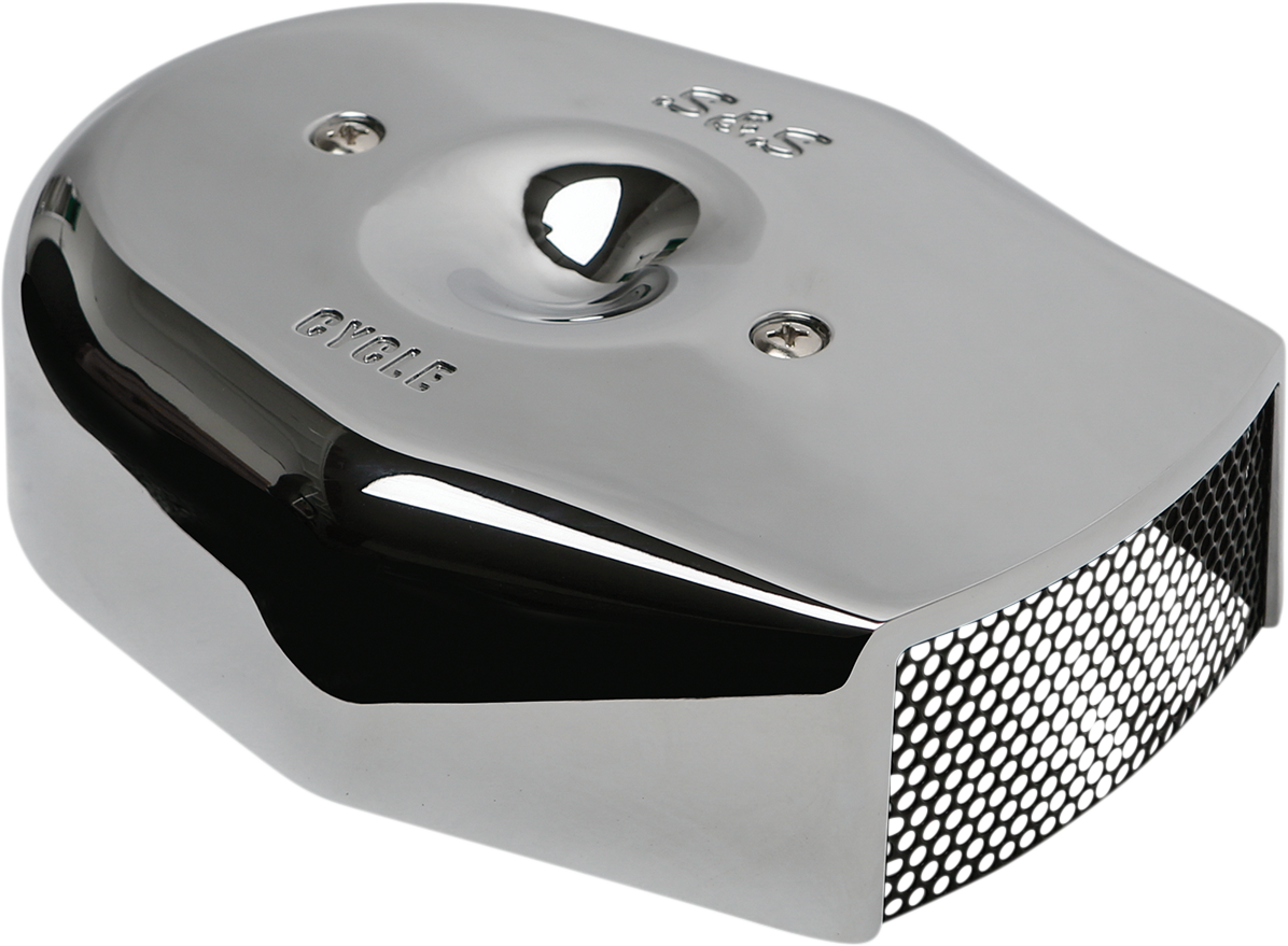 S&S CYCLE Air Cleaner Cover - Tribute - Chrome 170-0592 — image 2