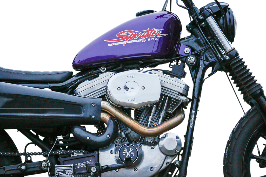 S&S CYCLE Air Cleaner Cover - Tribute - Chrome 170-0592 — image 4
