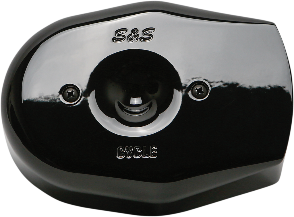 S&S CYCLE Air Cleaner Cover - Tribute - Black 170-0593 — image 1