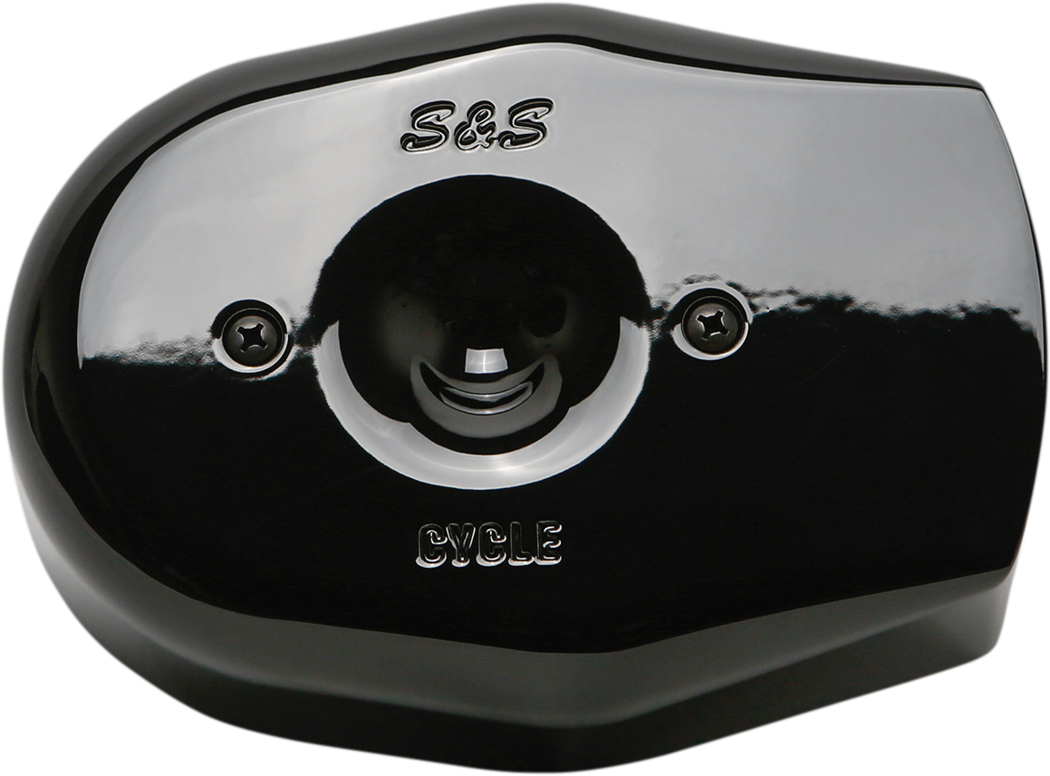 S&S CYCLE Air Cleaner Cover - Tribute - Black 170-0593 — image 1