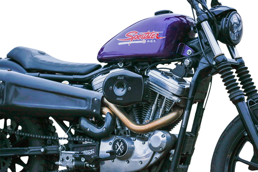 S&S CYCLE Air Cleaner Cover - Tribute - Black 170-0593 — image 2