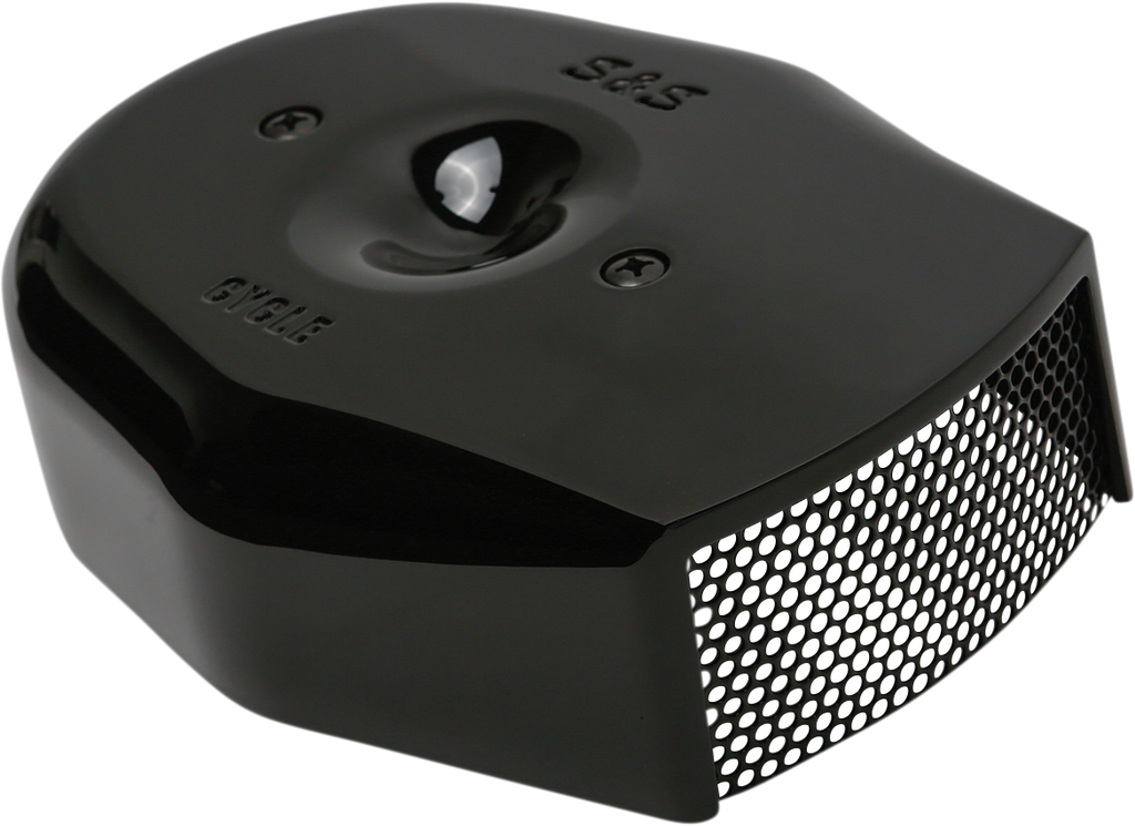 S&S CYCLE Air Cleaner Cover - Tribute - Black 170-0593 — image 3