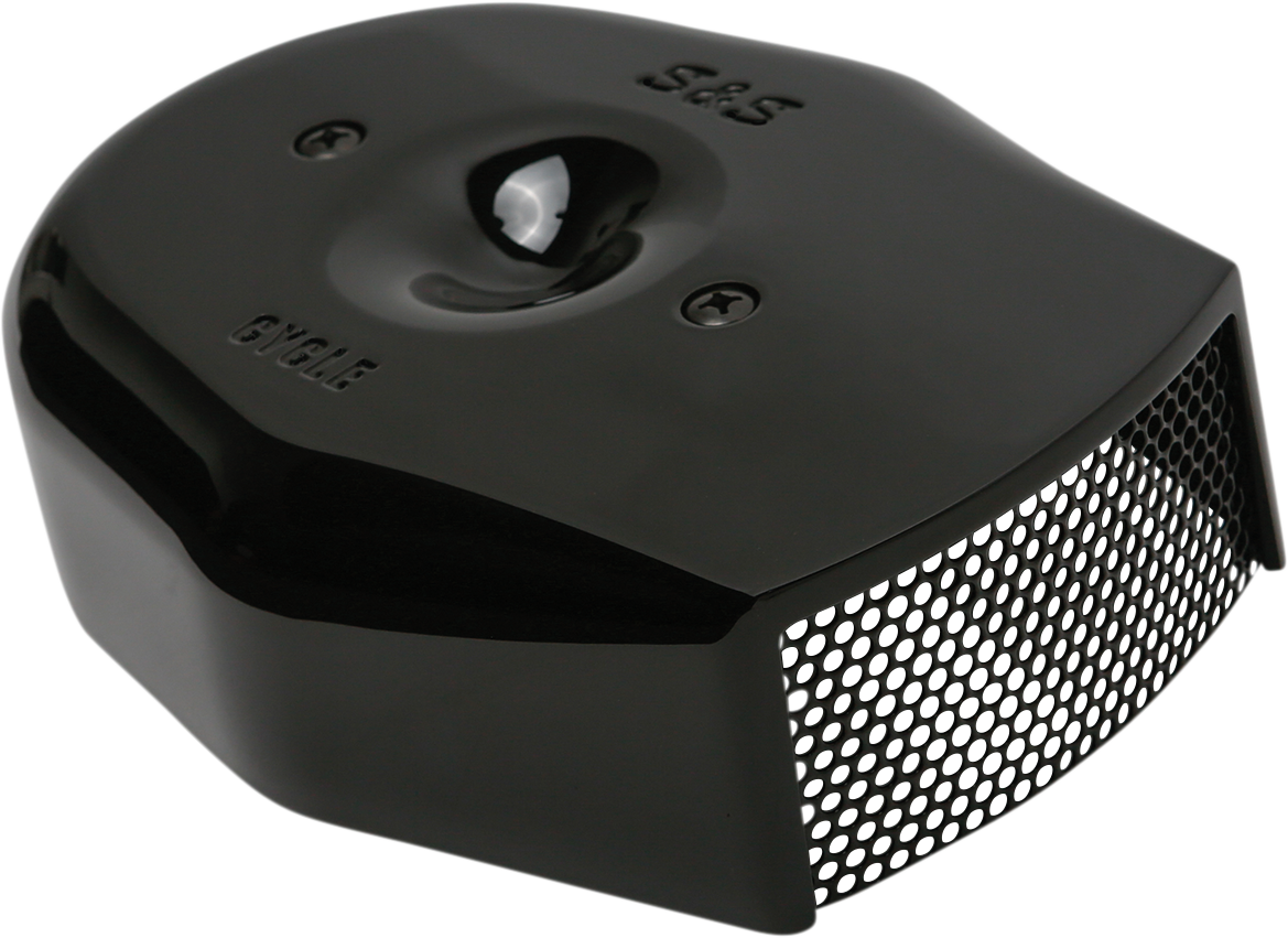 S&S CYCLE Air Cleaner Cover - Tribute - Black 170-0593 — image 3