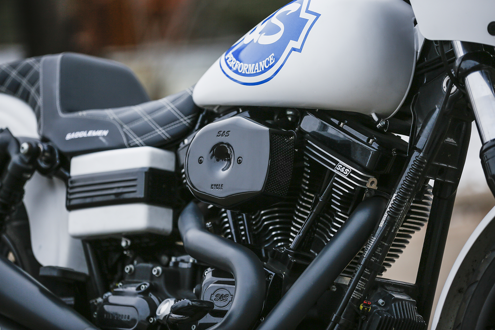 S&S CYCLE Air Cleaner Cover - Tribute - Black 170-0593 — image 4