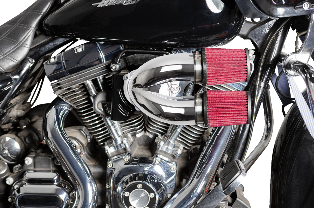 S&S CYCLE Tuned Induction Air Cleaner Kit - Chrome 170-0636A — image 2