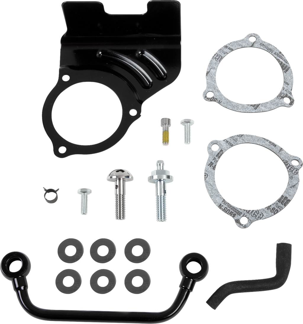 S&S CYCLE Tuned Induction Air Cleaner Kit - Gloss Black 170-0637A — image 2