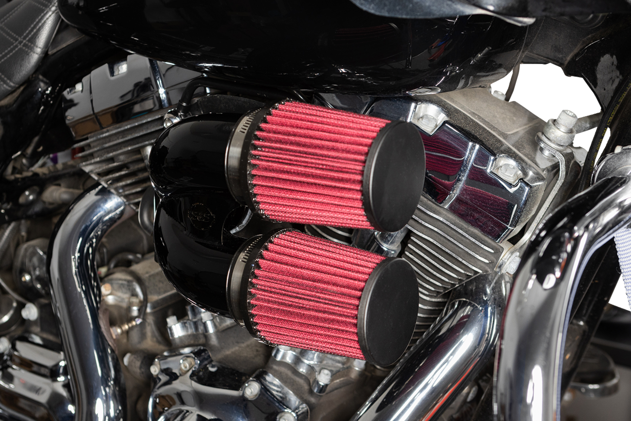 S&S CYCLE Tuned Induction Air Cleaner Kit - Gloss Black 170-0637A — image 3