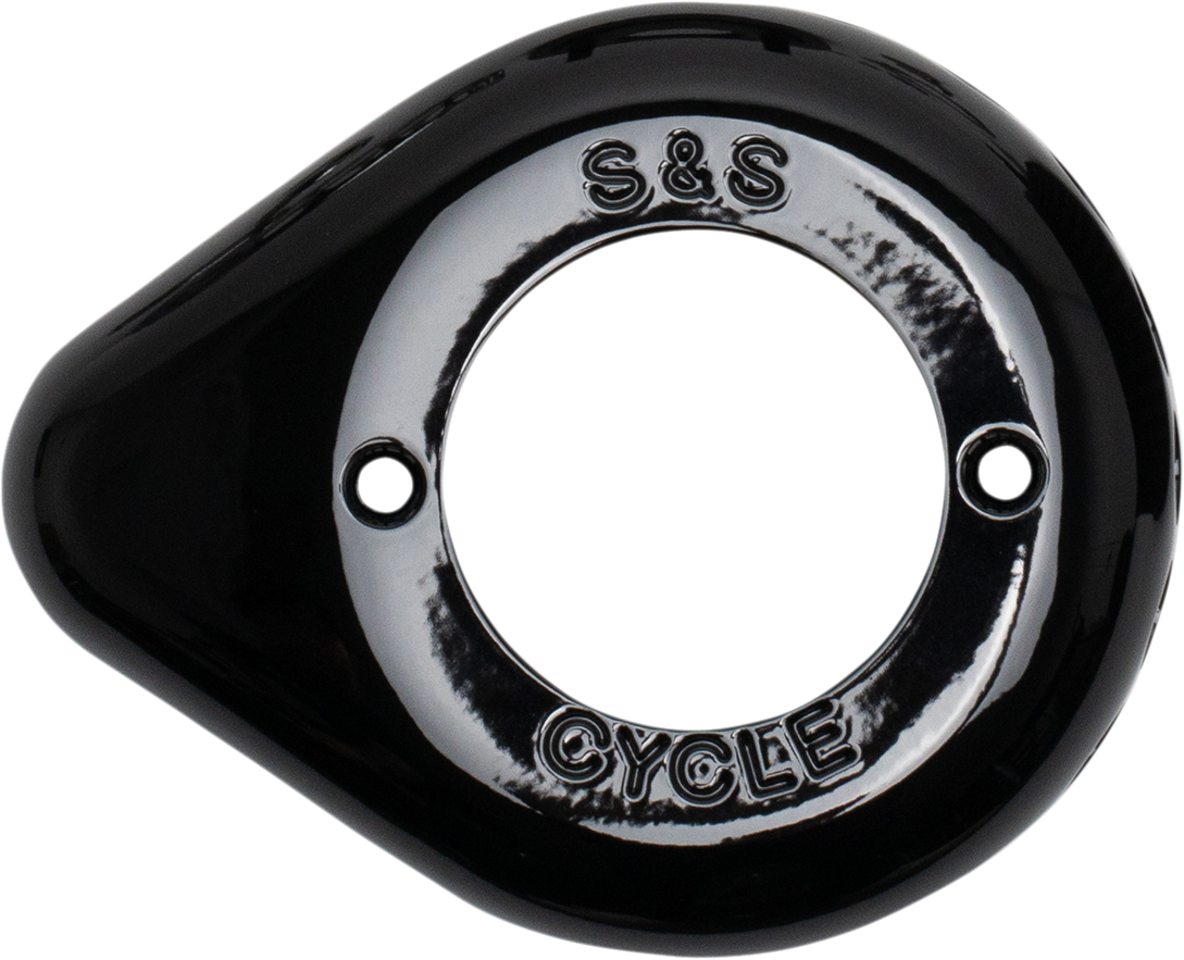 S&S CYCLE Air Cleaner Cover - Air Stinger Teardrop - Gloss Black 170-0686 — image 1