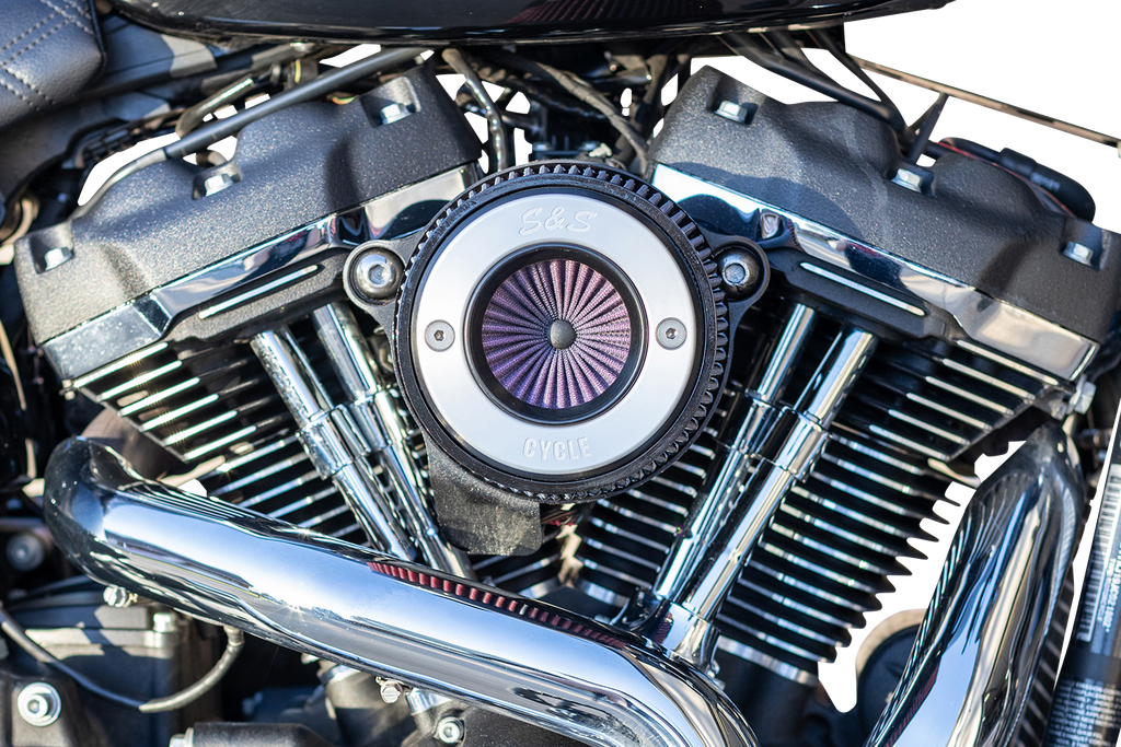 S&S CYCLE Air Stinger Stealth Air Cleaner Kit - Chrome Ring 170-0714A — image 2