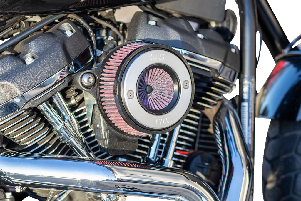S&S CYCLE Air Stinger Stealth Air Cleaner Kit - Chrome Ring 170-0714A — image 5