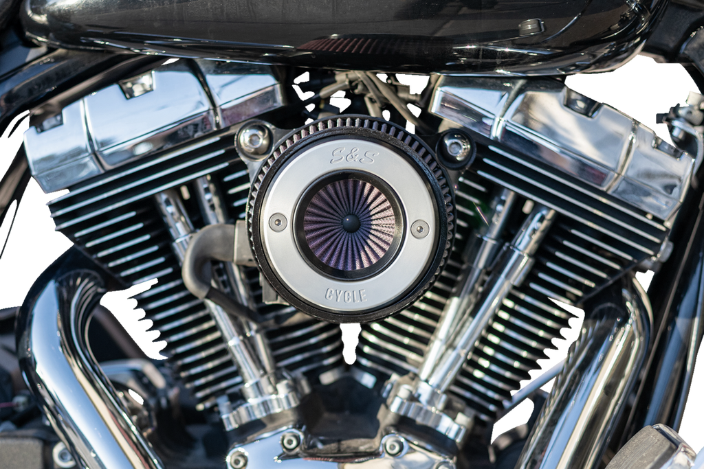S&S CYCLE Air Stinger Stealth Air Cleaner Kit - Chrome Ring 170-0715A — image 3